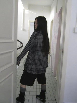 Retro High Waisted Cargo Capri Pants With Oversized Pockets