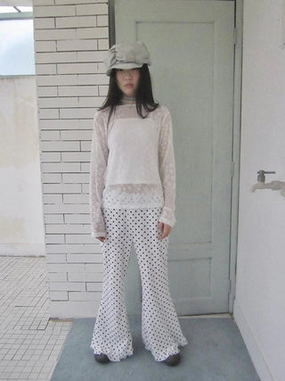 Star Sheer Layering Tee Summer Lightweight Long Sleeve Top