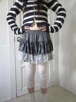 Stars Camouflage Mesh Tulle Cake Dress