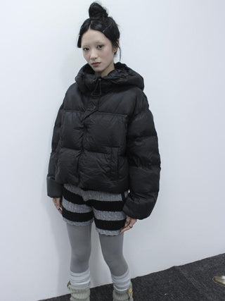 Textured Stripe Knit Shorts Women Stretch Slim Fit Color Block