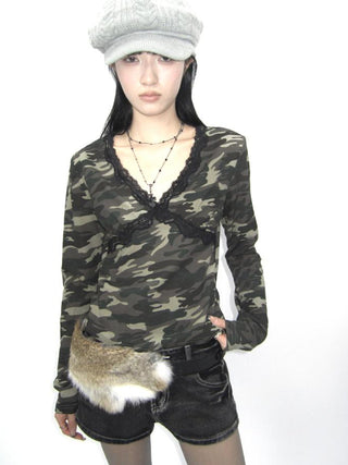 Y2K Shibuya Faux Fur Fluffy Belt