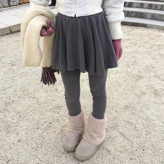 Flared leggings skirt