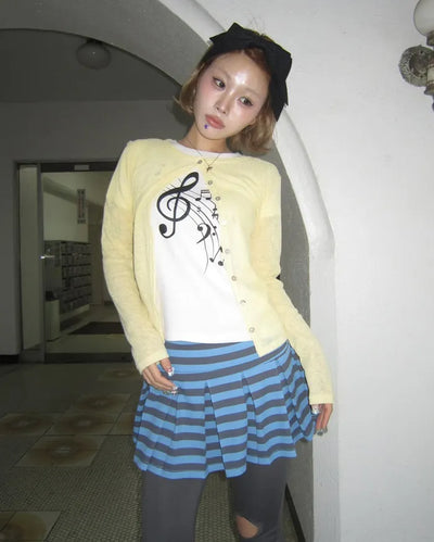 [3rd Re-release] (ORIGINAL) Musical Slim Fit T-Shirt