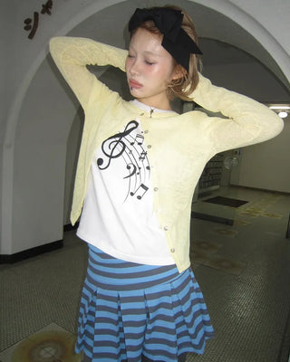 [3rd Re-release] (ORIGINAL) Musical Slim Fit T-Shirt