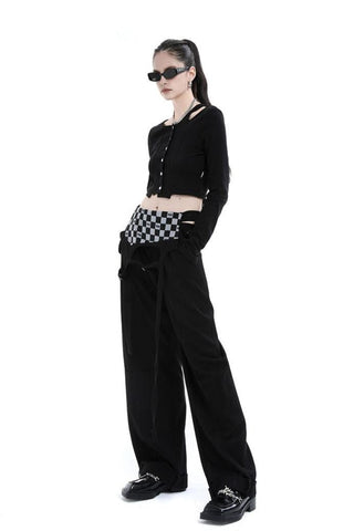 [AnyQ] Deconstructed overall pants