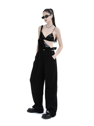 [AnyQ] Deconstructed overall pants