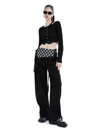 [AnyQ] Deconstructed overall pants