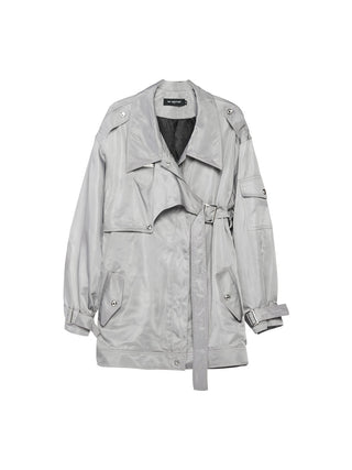 [AnyQ] Deconsted design loose windbreaker jacket