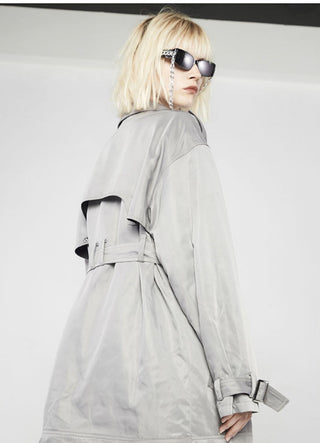 [AnyQ] Deconsted design loose windbreaker jacket