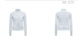 patchwork down jacket