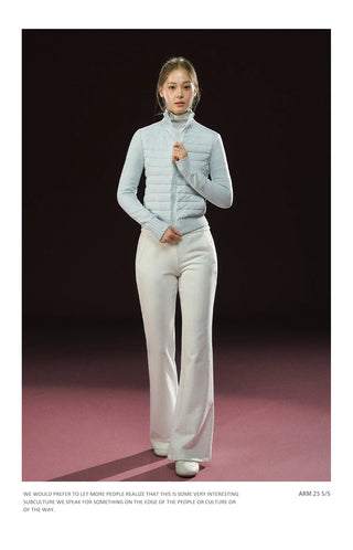 patchwork down jacket