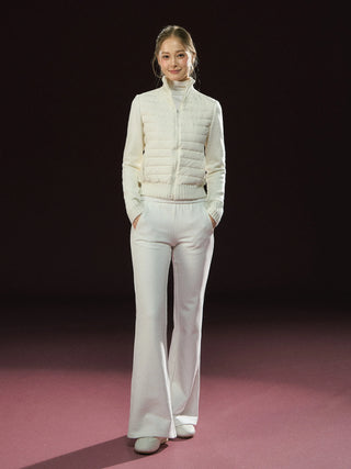 patchwork down jacket