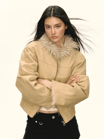 furry coat