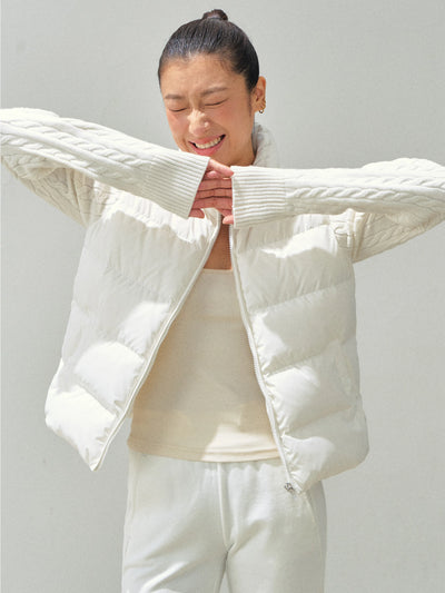 stand collar puffer