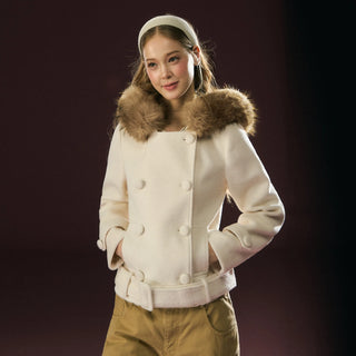 fur short coat