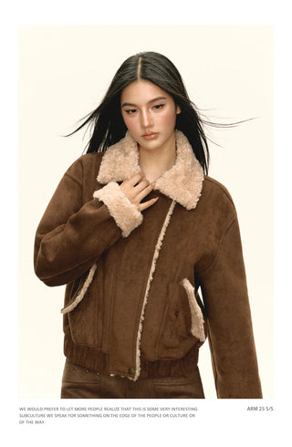 fur short coat