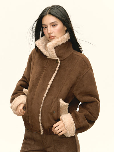 fur short coat