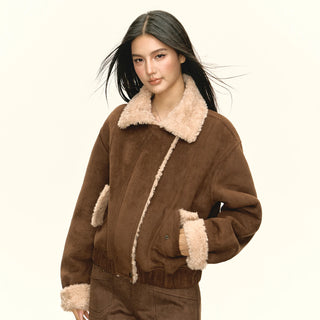 fur short coat