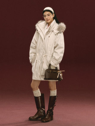fur fleece coat