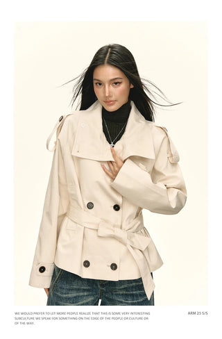 short trench coat