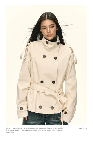 short trench coat