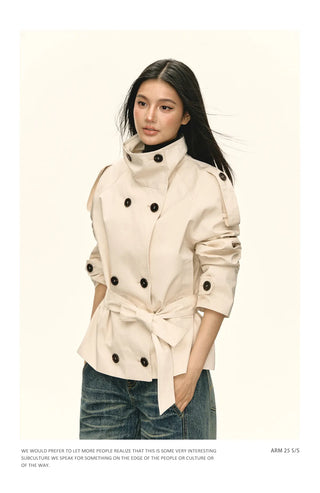 short trench coat