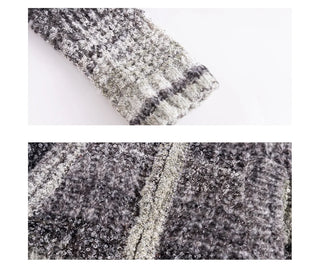 hooded cardigan coat