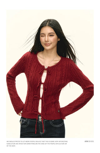 knit cardigan