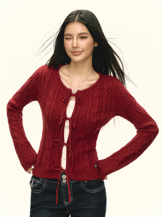 knit cardigan