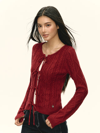 knit cardigan