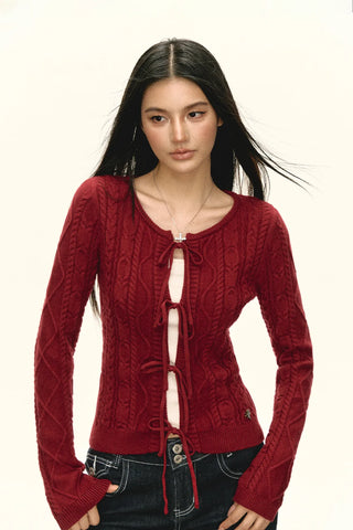 knit cardigan