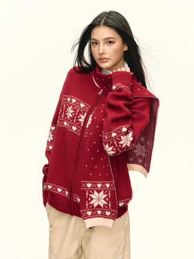 knit cardigan