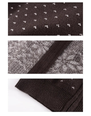 fairisle sweater coat