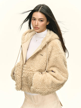 teddy fur coat