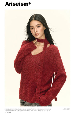 red pullover