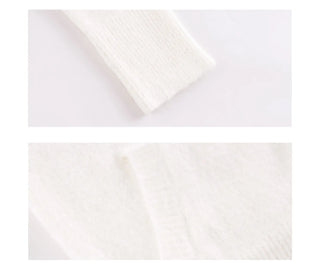 stand collar cardigan