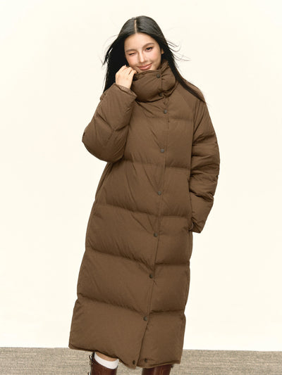 black puffer jacket
