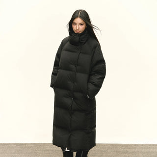 black puffer jacket