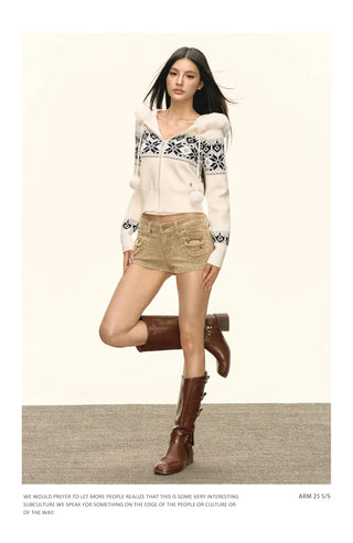 zipper cardigan coat