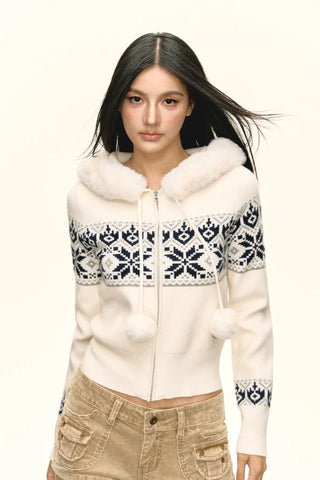 zipper cardigan coat