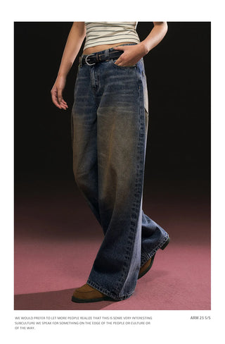 wide-leg jeans
