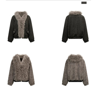 reversible short coat