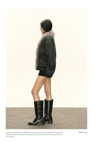 reversible short coat