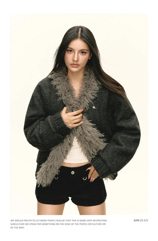 reversible short coat