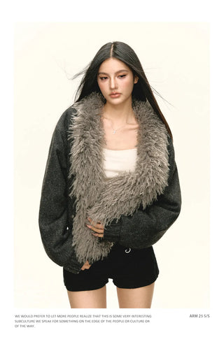 reversible short coat