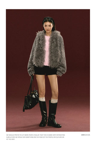 reversible short coat