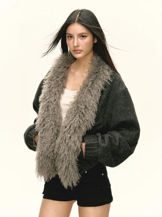 reversible short coat