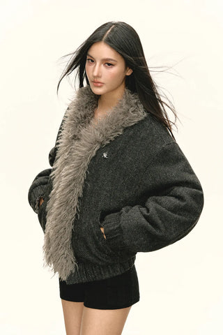 reversible short coat