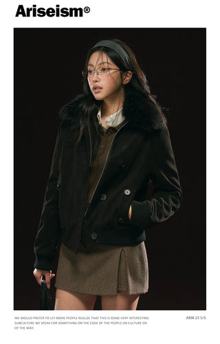 quilted leather coat