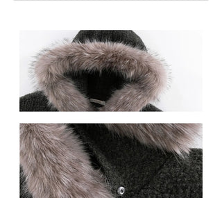 fur collar coat